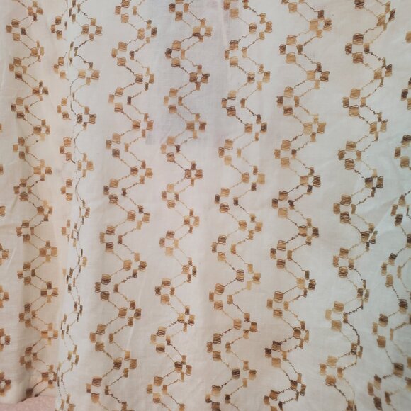 Sacred Threads Cream Colored Cover Blouse NWT- S/M - Picture 2 of 6